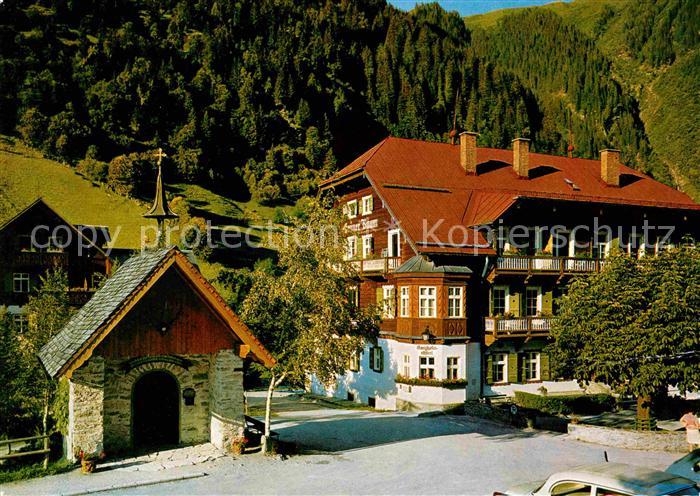 Koetschachtal Hoteldorf Gruener Baum Gaststaette Kapelle
