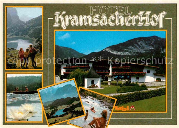 Kramsach Hotel Kramsacherhof Wandern Bergsee Alpen