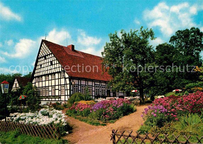 Iburg Teutoburger Wald Jaegerhof Iburg Gasthaus Pension Fachwerkhaus