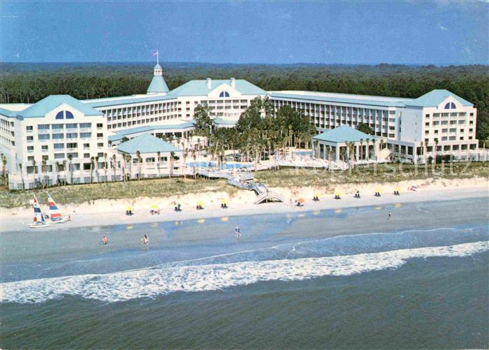 Hilton Head Island The Westin Resort Beach aerial view
