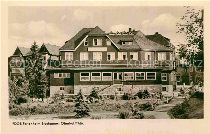 Oberhof Thueringen FDGB Ferienheim Stachanow