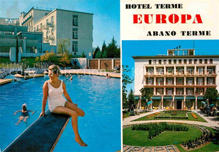 Abano Terme Hotel Terme Europa Swimming Pool
