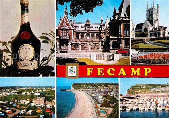 Fecamp Benedictine Eglise St Etienne Port de Plaisance Plage Camping