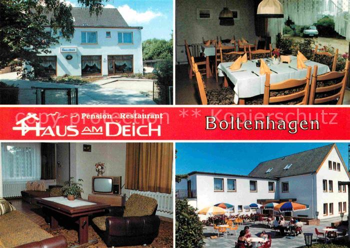 Boltenhagen Ostseebad Pension Restaurant Haus am Deich Appartements Ferienhaeuse