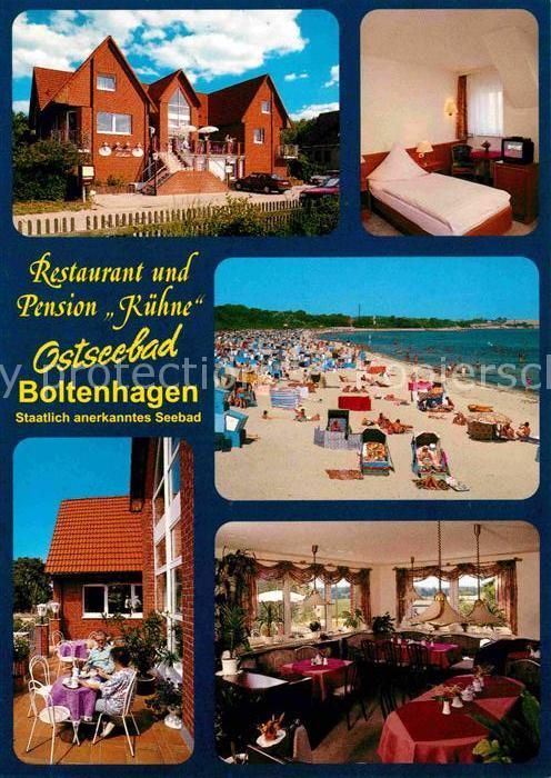 Boltenhagen Ostseebad Restaurant Pension Kuehne Strand