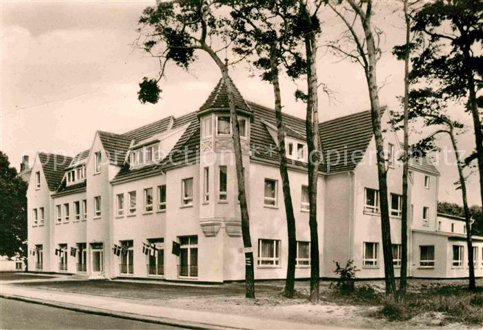 Kuehlungsborn Ostseebad FDGB Erholungsheim Philipp Mueller