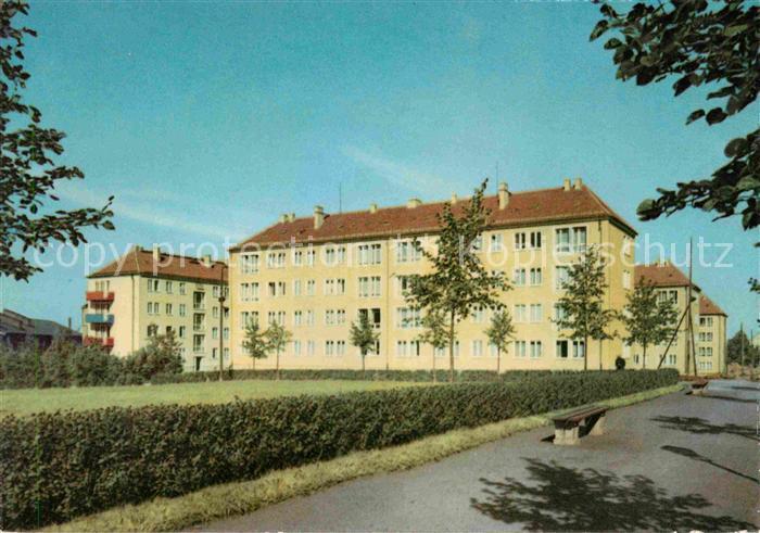 Karl-Marx-Stadt Neubauten an der Bluecherstrasse