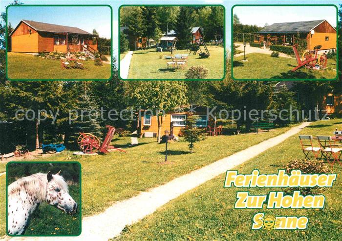 Altenbrak Harz Ferienhaeuser Zur Hohen Sonne Kinderspielplatz Pferde