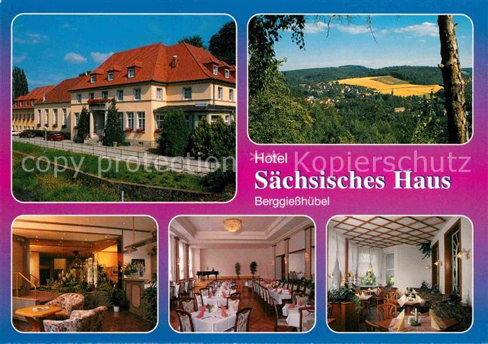Berggiesshuebel Hotel Saechsisches Haus Restaurant Landschaftspanorama
