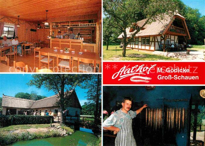 Gross Schauen Aalhof Goedicke Gaststube Raeucherei