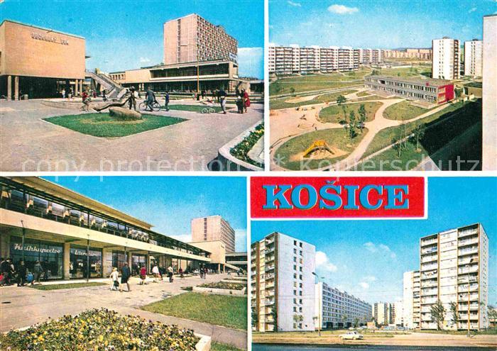 Kassa Kosice Kaschau Slovakia Teilansichten Wohnblocks Siedlung