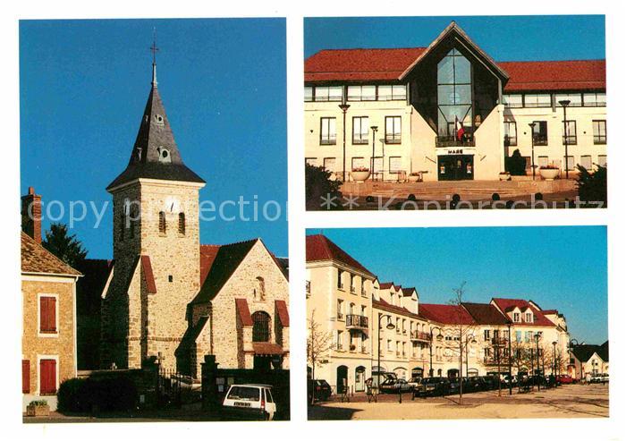 Voisins-le-Bretonneux Eglise Hotel de Ville Quartier Saint Quentin en Yvelines