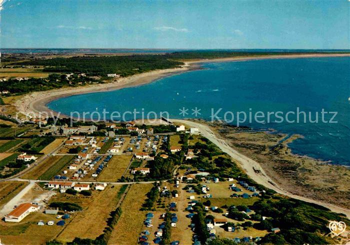 La Perroche Camping vue aerienne