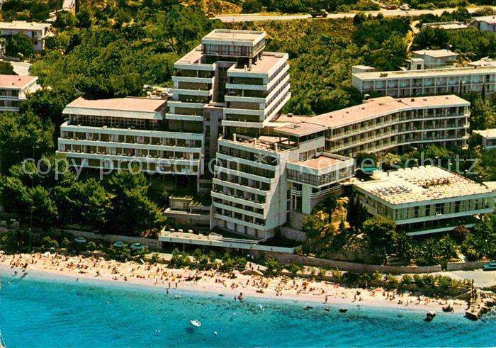 Podgora Hotel Minerva Strand Fliegeraufnahme