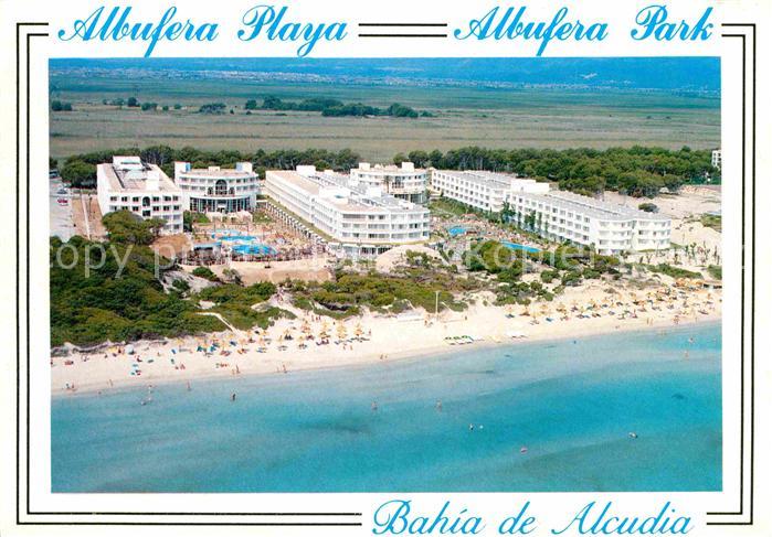 Playa de Muro Albufera Playa Bahia de Alcudia vista aerea
