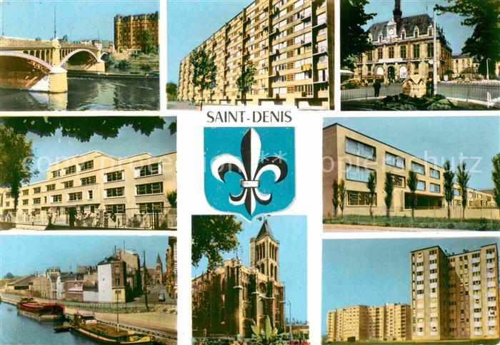 Saint-Denis Seine Divers aspects de la ville