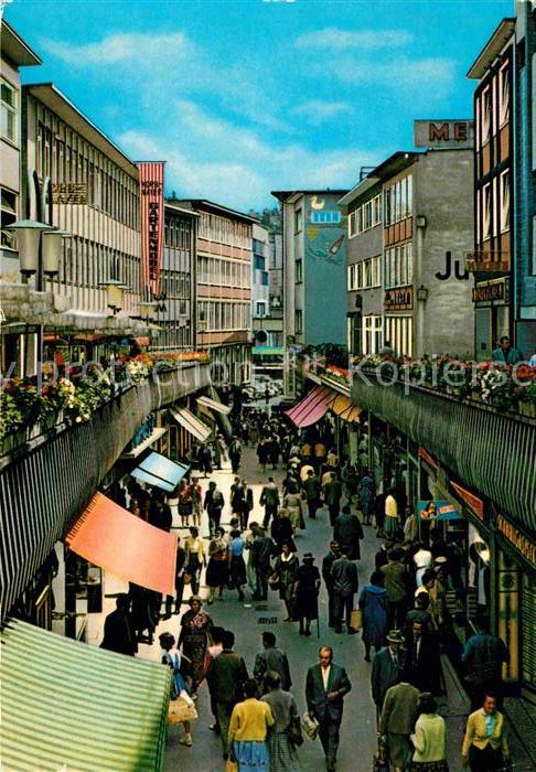 STUTTGART  CITY Schulstrasse Fussgaengerzone
