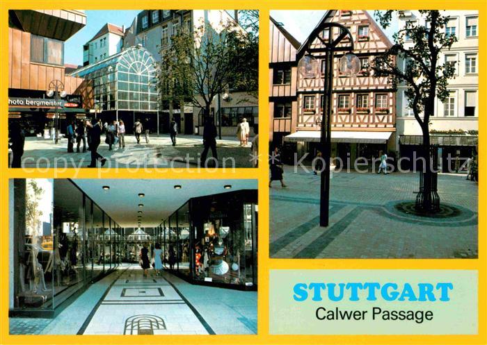 STUTTGART  CITY Calwer Passage Shopping Passage