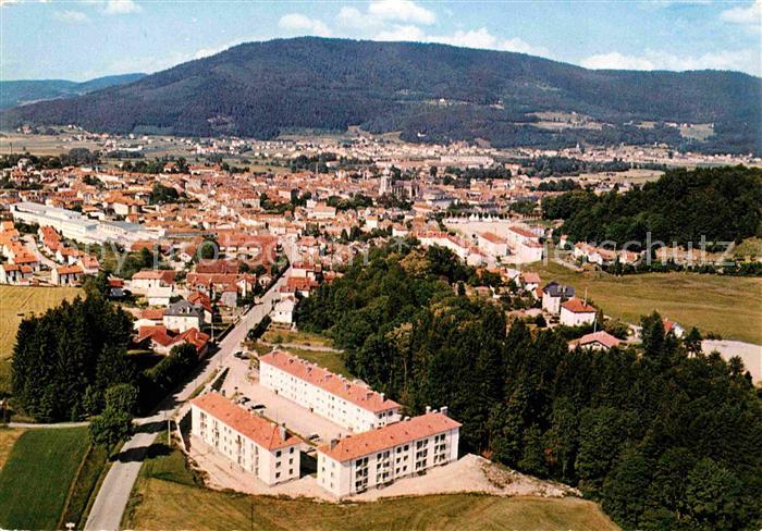Remiremont Vosges Vue aerienne