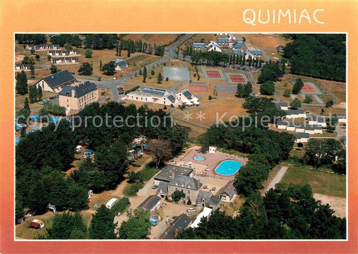 Quimiac Centre de vacances CCAS Camping Chateau du Petit Bois vue aerienne Colle