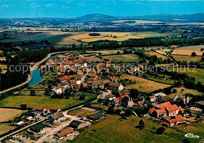 Saint-Berain-sur-Dheune Vue aerienne