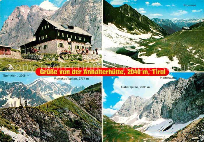 Anhalter Huette Gebirgspanorama