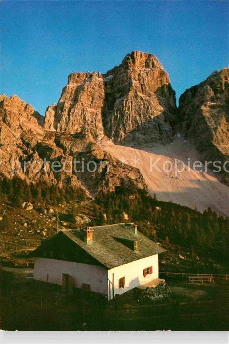 Rifugio Citta di Fiume Berghuette Dolomiten