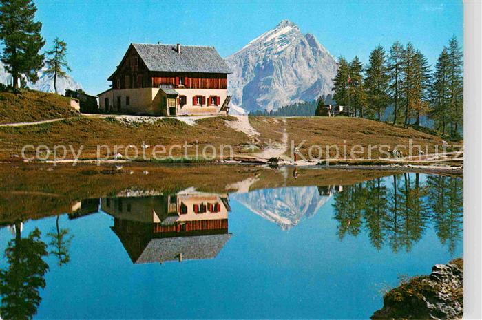 Monte Antelao Lago da Lago Rifugio Palmieri Dolomiti Berghaus Dolomiten