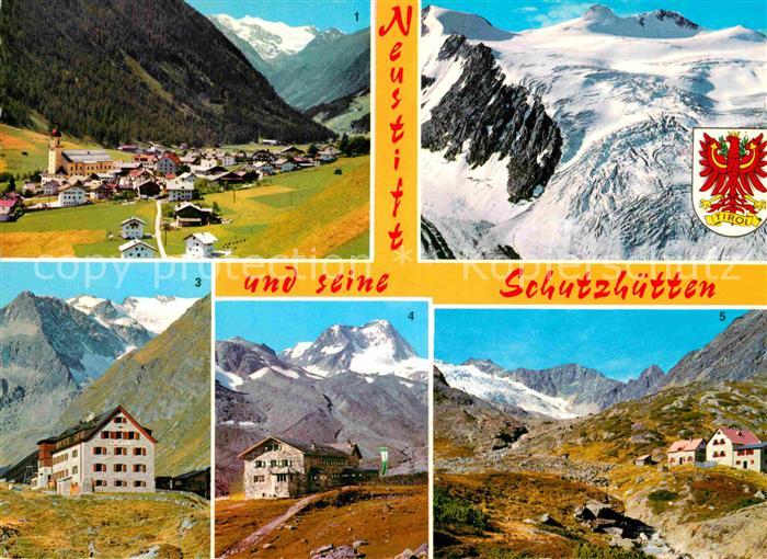 Neustift Stubaital Tirol und seine Schutzhuetten Stubaier Alpen