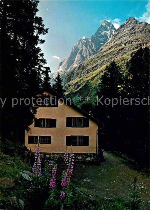 Konstanzer Huette Berghaus im Ferwall mit Patteriol