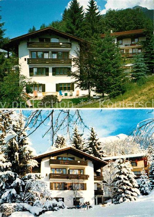 Oberstdorf Gaestehaus Lind im Sommer und im Winter