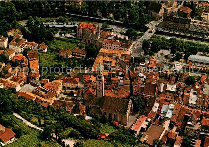 Meran Merano Centro storico Altstadt Fliegeraufnahme