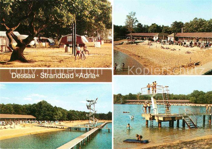 Dessau-Rosslau Strandbad Adria Campingplatz Gaststaette