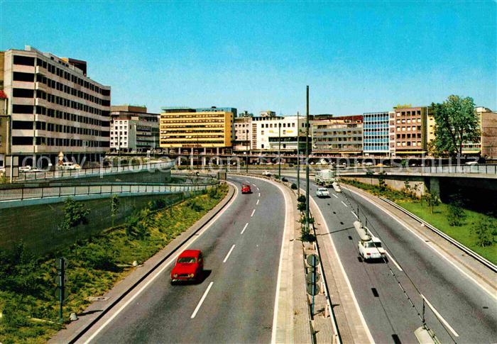 SAARBRueCKEN Saarland Stadtautobahn