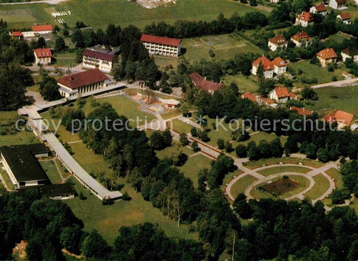 Bad Duerrheim Kurzentrum Solebad im Schwarzwald Fliegeraufnahme