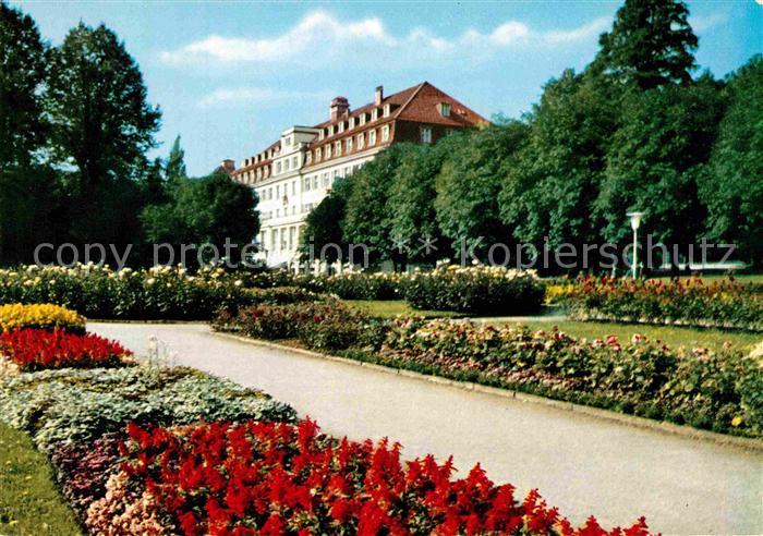Bad Eilsen Rosengarten mit Badehotel