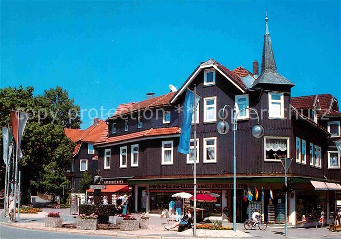 Braunlage Harz Partie am Eichhoernchenbrunnen