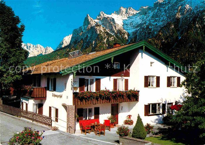 Mittenwald Bayern Gaestehaus Schmuzerhof Alpen