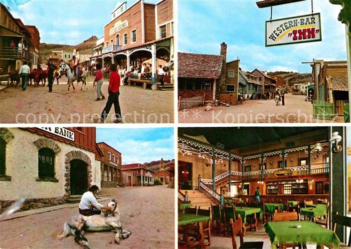 Las Palmas Gran Canaria Canon del Aguila Imitacion de un Pueblo del Oeste Americ