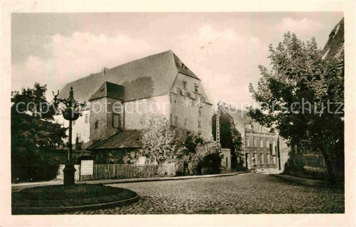 Harzgerode Schloss mit Postamt
