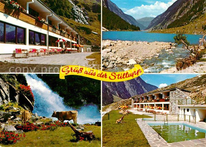 Stillup Alpengasthof-Wasserfall am Stillupp-Stausee Penken