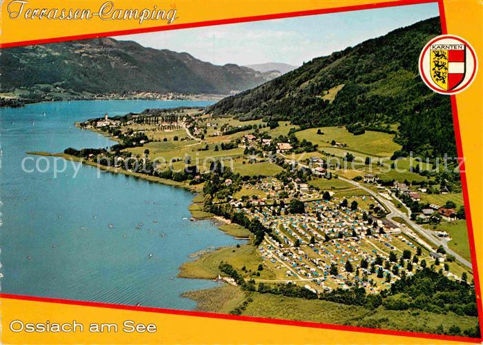 Ossiach Fliegeraufnahme Camping am Ossiacher-See