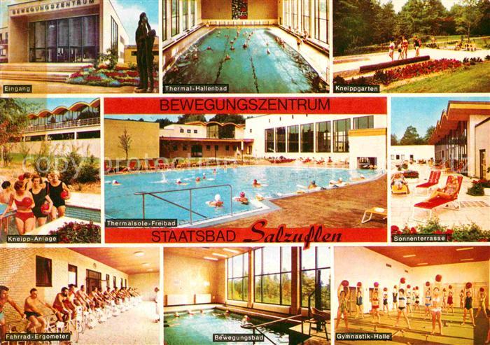 Salzuflen Bad Bewegungszentrum Hallebad Kneippgarten