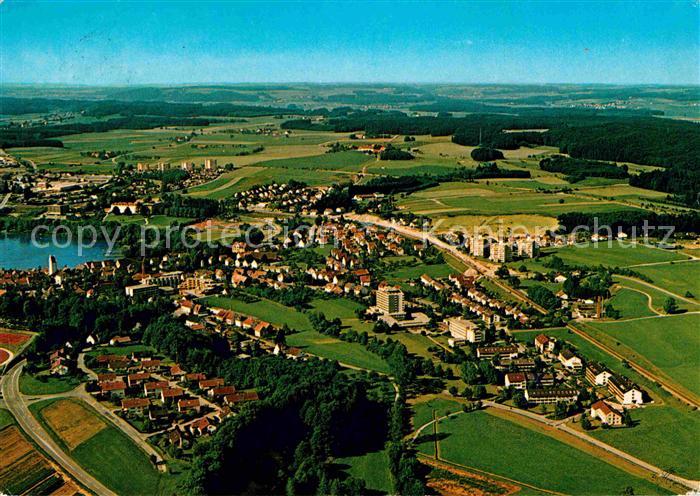 Bad Waldsee Fliegeraufnahme Partie am See