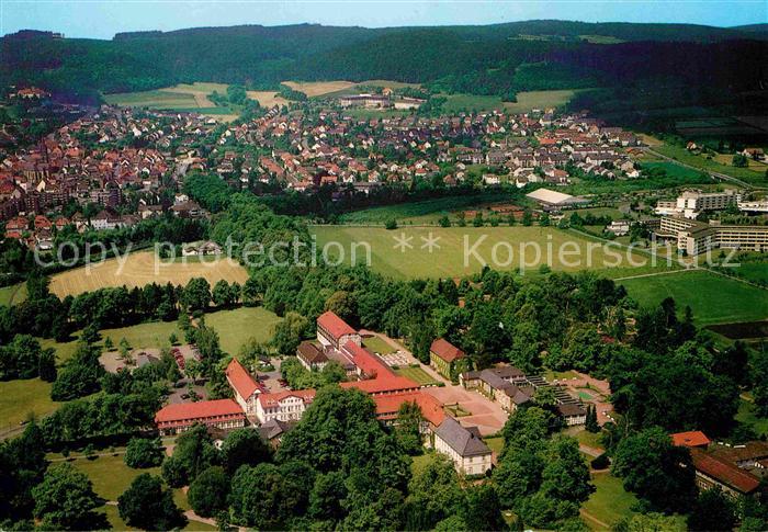 Bad Driburg Fliegeraufnahme im Eggegebirge