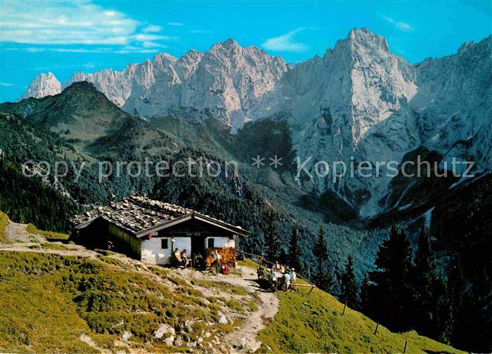 Wilder Kaiser Hinterkaiserfeldenalm