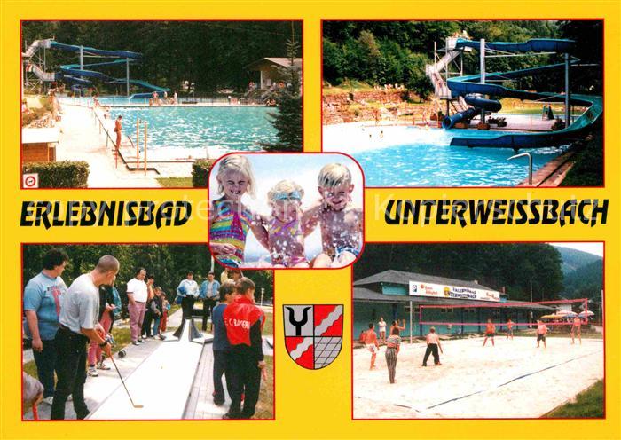 Unterweissbach Erlebnisbad Minigolf Volleyball