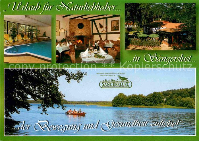 Lychen Waldhotel Pension Saengerslust Hinrichs Haus am Zenssee