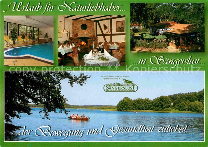 Lychen Waldhotel Pension Saengerslust Hinrichs Haus am Zenssee