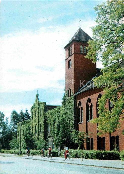 Fuerstenwalde Spree Haus Bethanien mit Samariterkirche